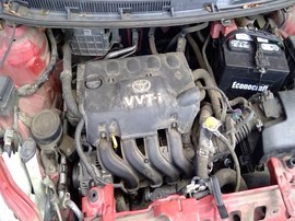 2007 TOYOTA YARIS, RED, 1.5L, AT.   Z26484